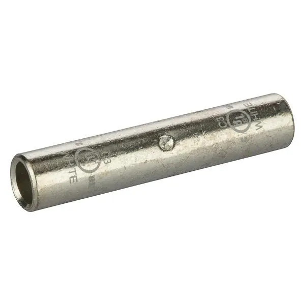 NSI Industries - SPLICE TINNED COPPER LONG BARREL #3 AWG WHITE