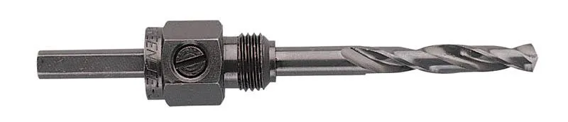 HOLE SAW ARBOR 1-1/4 TO 2" 2 PIN MANDREL 1/4" &+