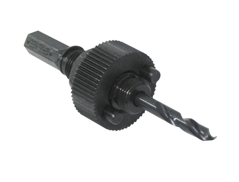 HOLE SAW ARBOR 1-1/4 TO 6" 2 PIN MANDREL 1/2" &+