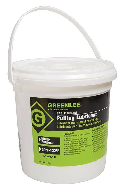 LUBE CABLE CREAM IN 1-GALLON CAN (3.79L)