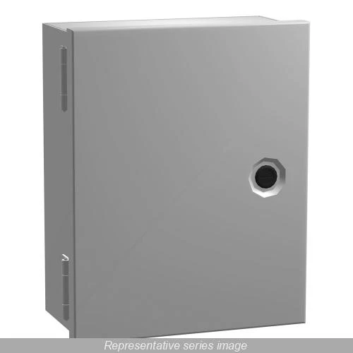 Electrical Enclosure Hinged Cover NEMA 1 10X10X6" N1J10106