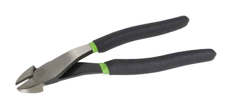 PLIERS DIAGONAL CUTTING 8" ANGLED DIPPED GRIP