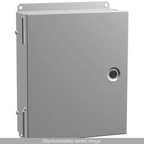 ENCLOSURE HINGED COVER NEMA 1 10X8X4"