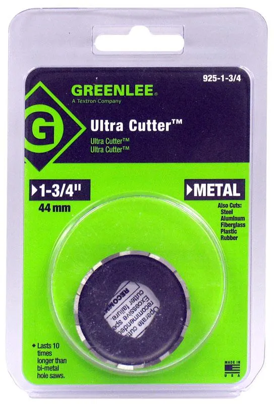 HOLE SAW HIGH SPEED STEEL 1-3/4"