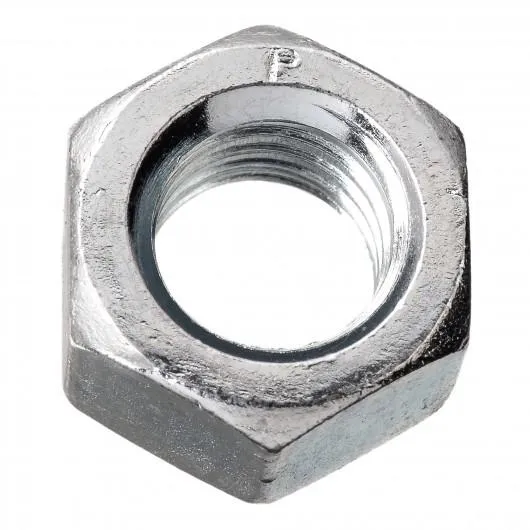 HEX NUT GRADE 2 UNC 2-1/2"-13 BRIGHT PLATED