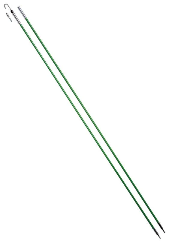 FISH STIX KIT 1/4"X 12' WITH BULLET & J HOOK NOSE TIPS