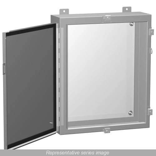 Electrical Enclosure Hinged Cover NEMA 3R/4/12 20X20X6" 1418N4D6