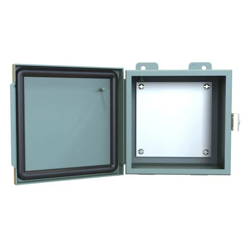 Electrical Enclosure Hinged Cover NEMA 12/13 6X6X4" 1414PHE