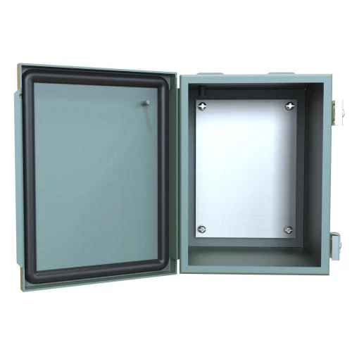 Electrical Enclosure Hinged Cover NEMA 12/13 8X6X6" 1414PHG6