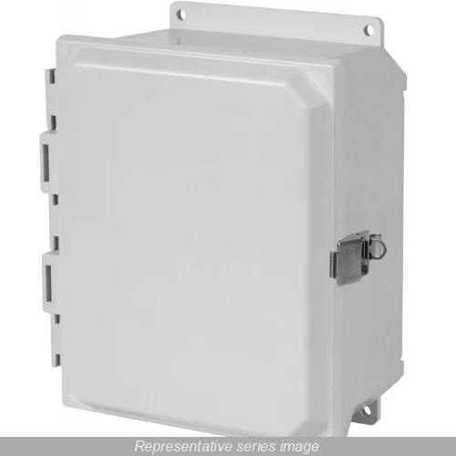 Electrical Enclosure Hinged Cover NEMA 3R/4X/12/13 14X12X6" PJU14126L