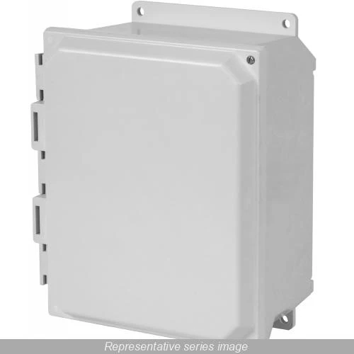 Electrical Enclosure Hinged Cover NEMA 3R/4X/12/13 14X12X6" PJU14126CCH