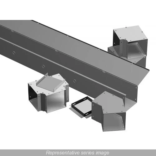 Hammond Manufacturing - STRAIGHT SECTION NO KO NEMA 1 6X6X48" STEEL GRAY