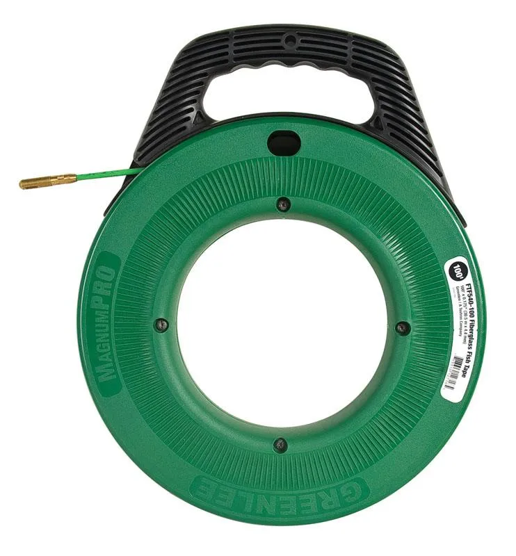 FISHTAPE FIBERGLASS 11/64"X 100' GREEN