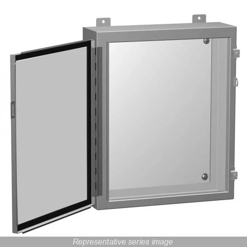 Electrical Enclosure Hinged Cover NEMA 12/13 30X16X6" 1418FG6