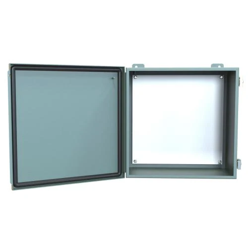 Electrical Enclosure Hinged Cover NEMA 12/13 12X12X6" 1414PHL6