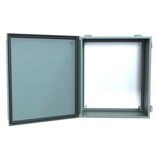Electrical Enclosure Hinged Cover NEMA 12/13 14X12X6" 1414PHM6
