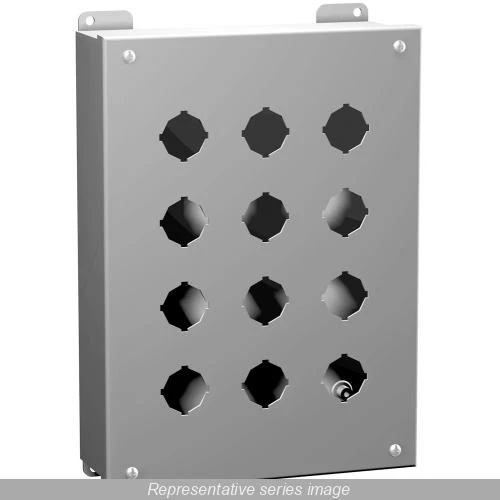 Electrical Enclosure Screwed Cover NEMA 12/13 4X4X2" 1435MA