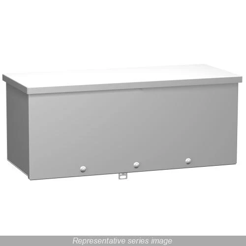 WIRING TROUGH STEEL NEMA 3R 8X8X36" GRAY