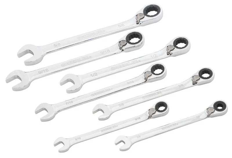 WRENCH KIT RATCHETING 7 PIECES COMBINATION STANDARD