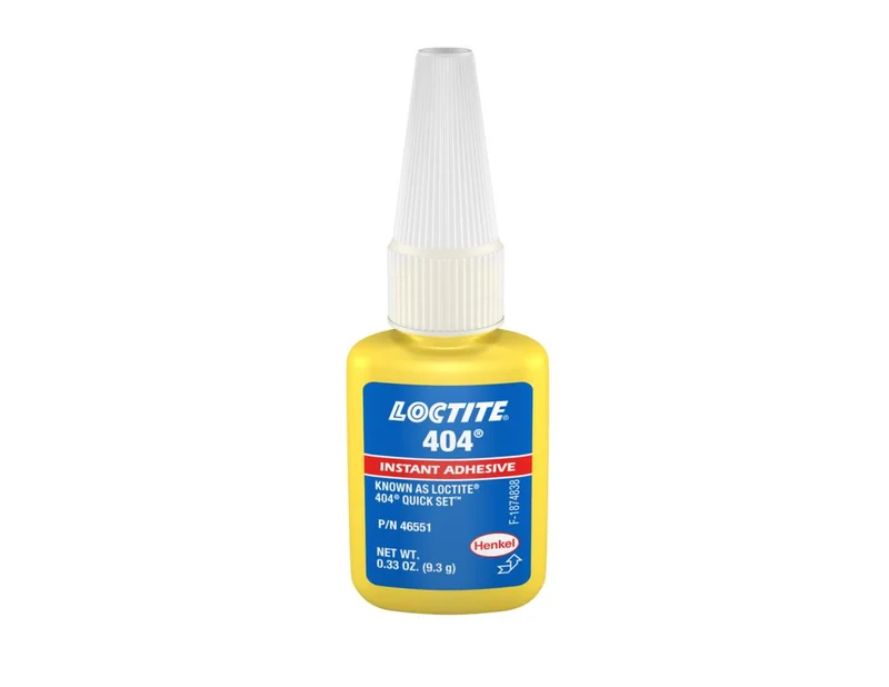 INSTANT ADHESIVE QUICK SET 404 INDUSTRIAL 1/3OZ CLEAR