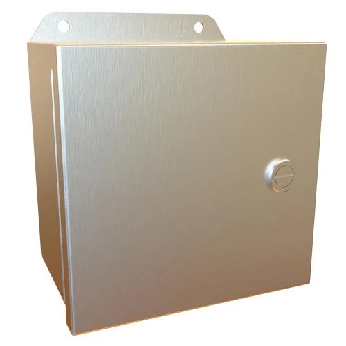 Electrical Enclosure Hinged Cover NEMA 3R/4/12/13 6X6X4" EJ664SS