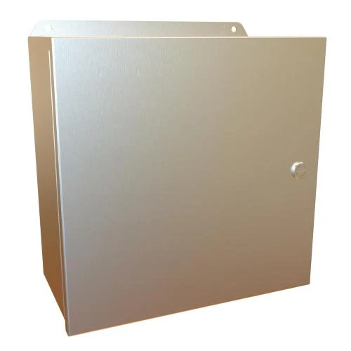 Electrical Enclosure Hinged Cover NEMA 3R/4/12/13 12X12X6" EJ12126SS