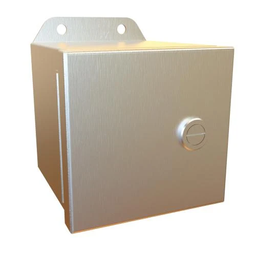Electrical Enclosure Hinged Cover NEMA 3R/4/12/13 4X4X4" EJ444SS