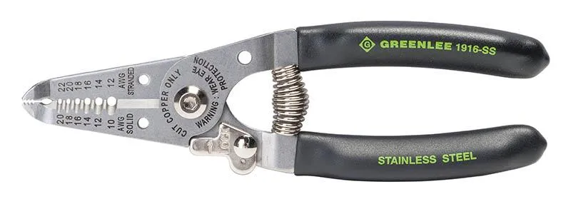 WIRE STRIPPER (10-20AWG) STAINLESS STEEL