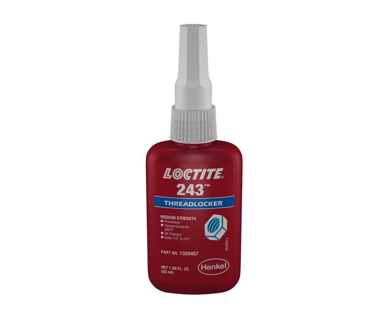 THREADLOCKER 243 OIL TOLERANT/MEDIUM STRENGTH 50 ML