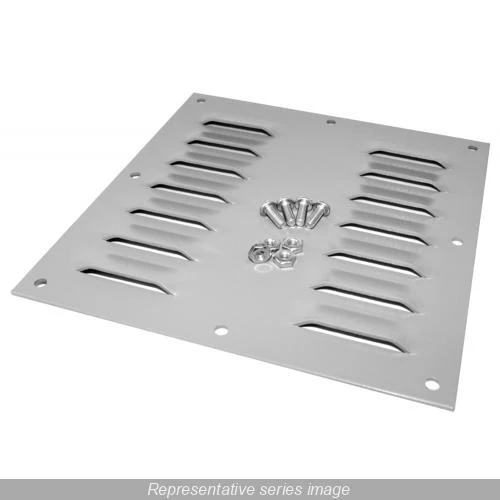 VENT PLATE 5.6X5.5" 4-LOUVERS