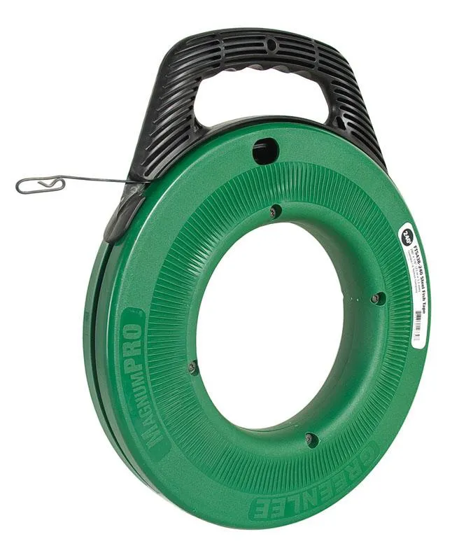 FISHTAPE STEEL 1/8"X 240' BULK PACK GREEN