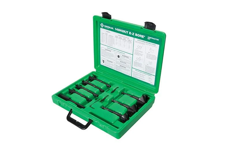 DRILL BIT WOOD E-Z BORE KIT 7 PIECES