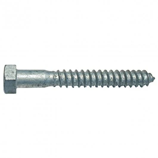 LAG BOLT HEX HEAD 3/8X8" HOT DIP GALVANIZED GRADE 2