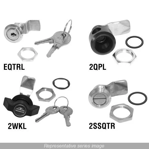 LOCK KIT QUARTER TURN FOR SWING DOOR