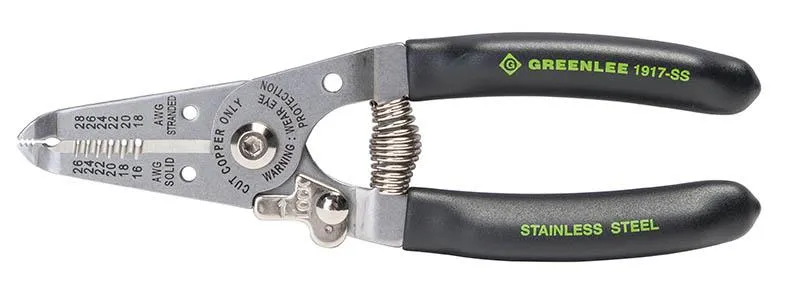 WIRE STRIPPER (16-26AWG) STAINLESS STEEL