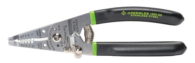 WIRE STRIPPER PRO (10-18AWG) STAINLESS STEEL