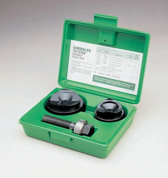 PUNCH KNOCKOUT KIT FOR 1 1/2 TO 2" CONDUIT
