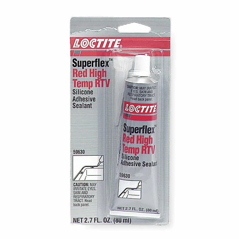 SILICONE RTV SUPERFLEX RED HIGH TEMP 80ML RED