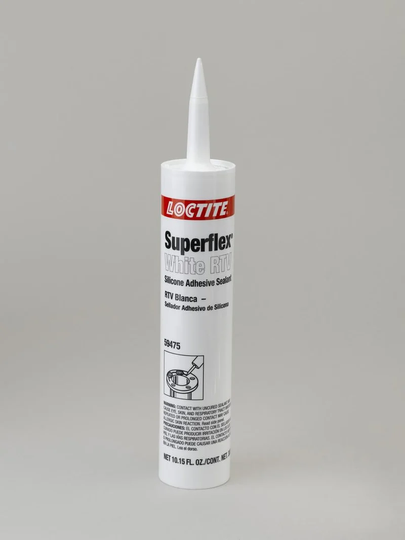 SILICONE RTV SUPERFLEX WHITE ADHESIVE SEALANT 300ML WHITE