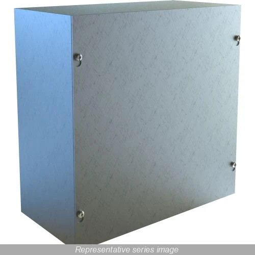 Electrical Enclosure Screwed Cover NEMA 1 6X6X4" CSG664