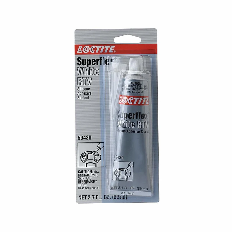 SILICONE RTV SUPERFLEX ADHESIVE SEALANT 80 ML WHITE