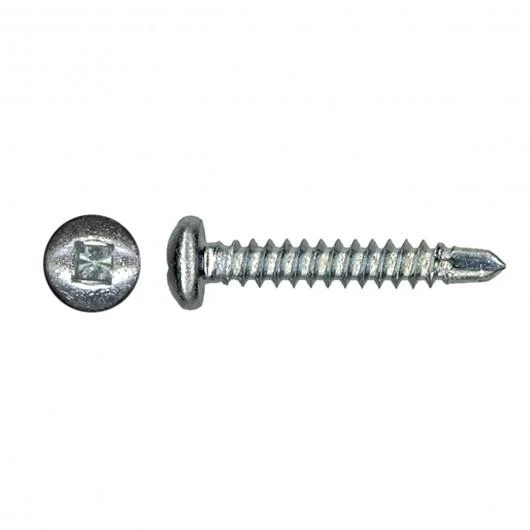 SELF DRILLING SCREW PAN SOCKET #8X3/4" ZINC PLATED