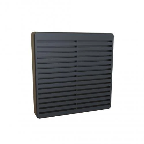 GRILL FOR FAN 120MM BLACK