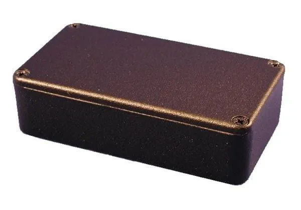 Electrical Enclosure Screwed Cover 6X4X2" 1590XBK