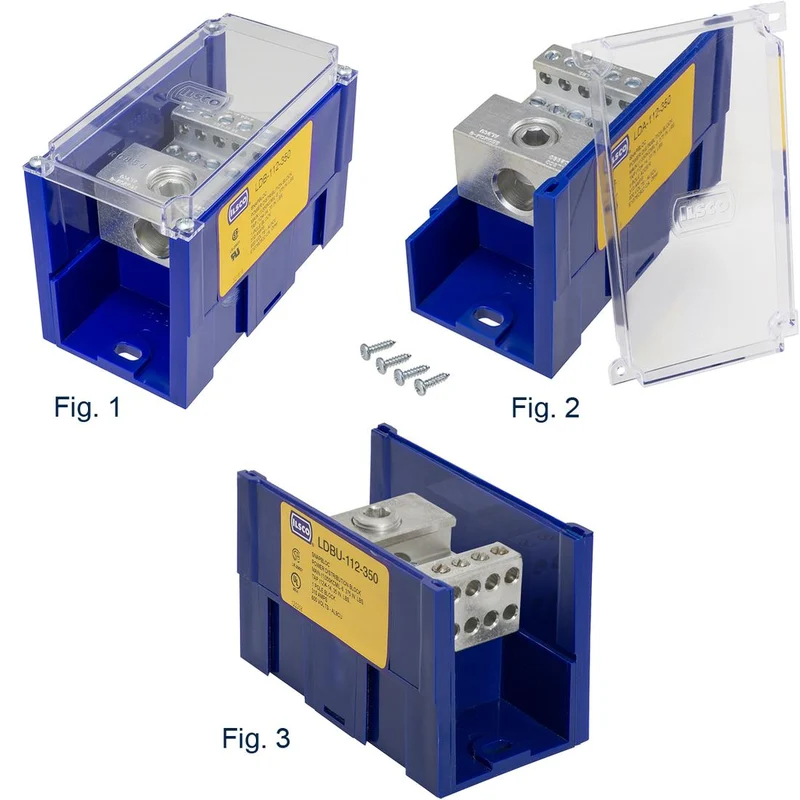 POWER DISTRIBUTION BLOCK #500MCM-4 2P 760A