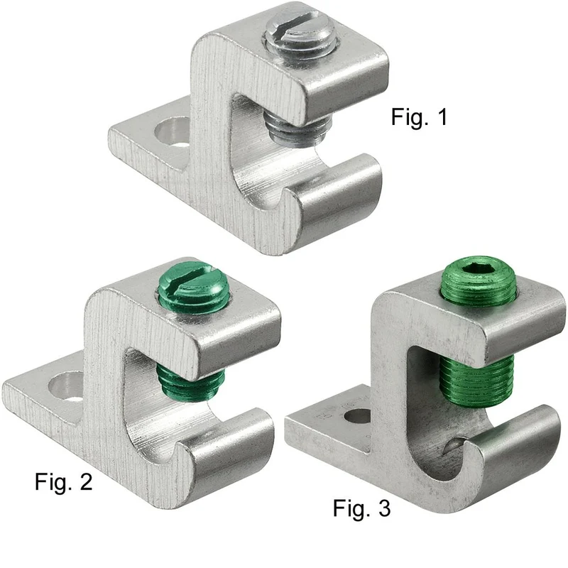 LUG MECHANICAL LAY-IN 1C #1/0 TO #14 CU/AL 1/4" HOLE