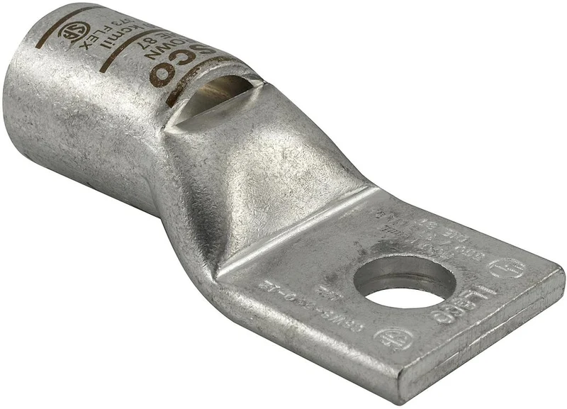 LUG COMPRESSION 400MCM COPPER WIRE 1/2" HOLE BLUE
