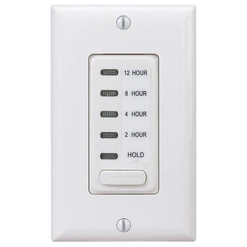 TIMER DECORATOR ELECTRONIC 2/4/8/12-HOUR SP 120V WHITE
