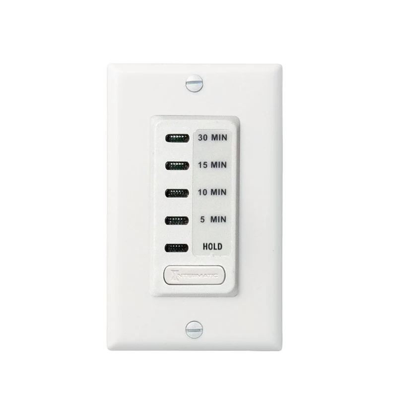 TIMER DECORATOR ELECTRONIC 5/10/15/30MIN SP 120V WHITE