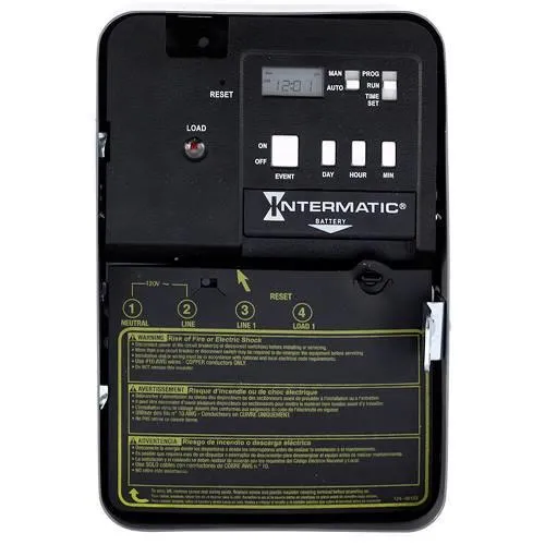 TIMER ELECTRONIC 30A DPST 240V 6-ON/OFF EXTERNAL SW